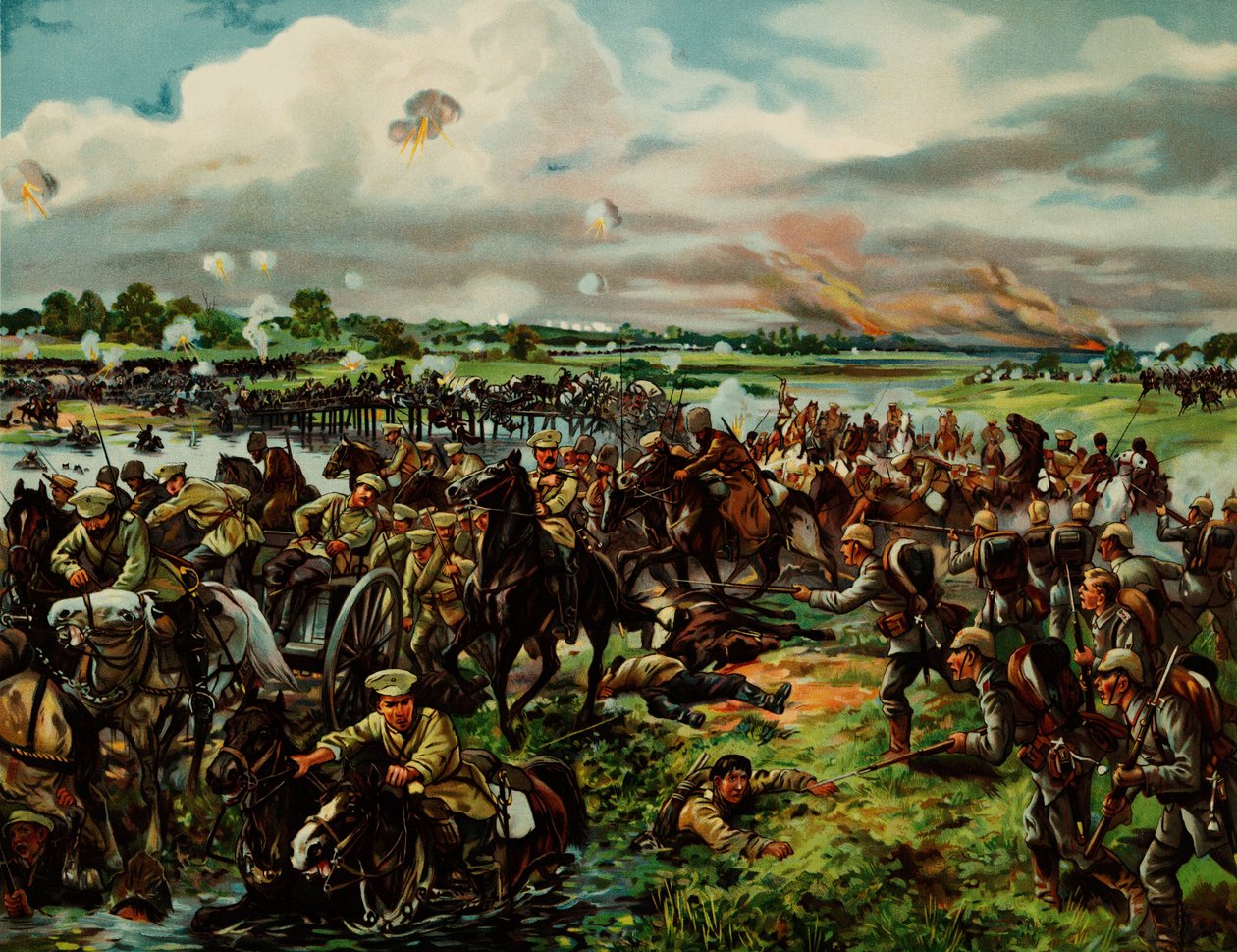 Masurian Göllerinin İlk Savaşı by Unbekannt