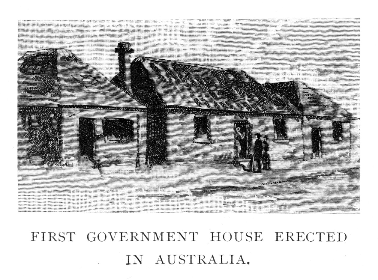 İlk Hükümet Konağı, Sidney, Avustralya, 1886 by Unbekannt