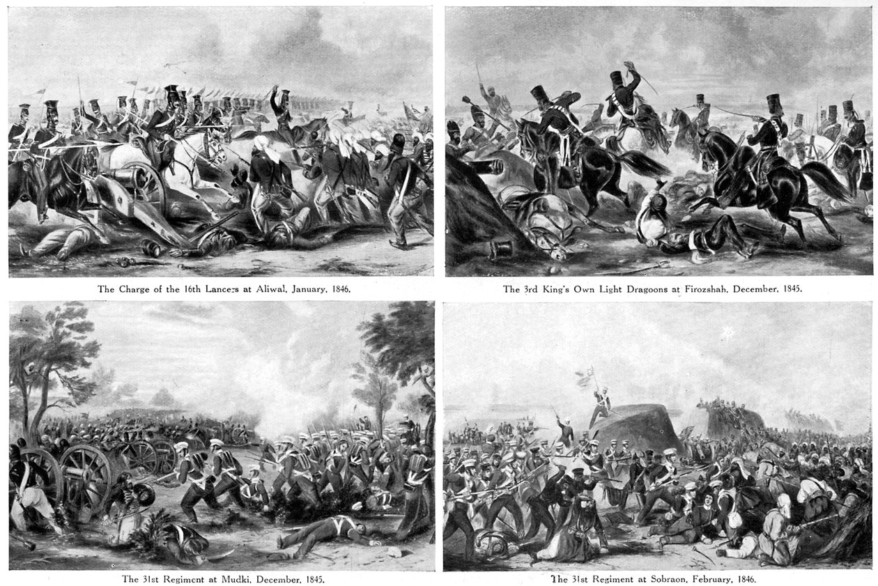 Birinci Sih Savaşı, Hindistan, 1840