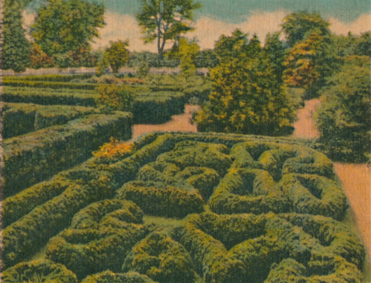 Çiçek Bahçesi, genel görünüm, 1946 by Unbekannt