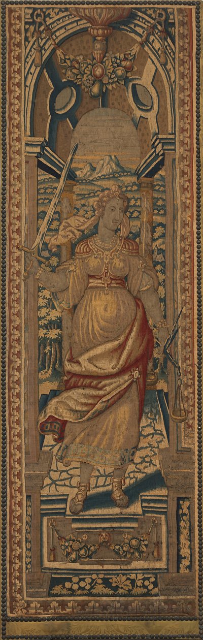 Dört Kardinal Erdem: Adalet, c. 15501600. by Unbekannt