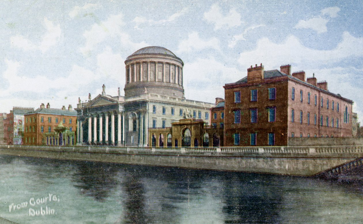 Dört Mahkeme, Dublin, İrlanda, c1900s-c1920s by Unbekannt
