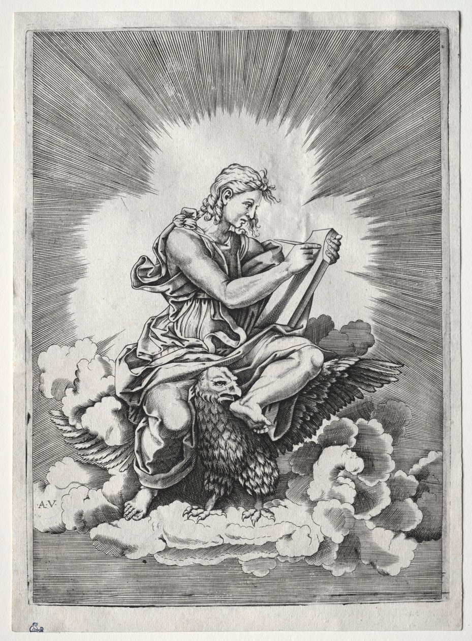 Dört Evangelist: St. John, c. 1518. by Unbekannt