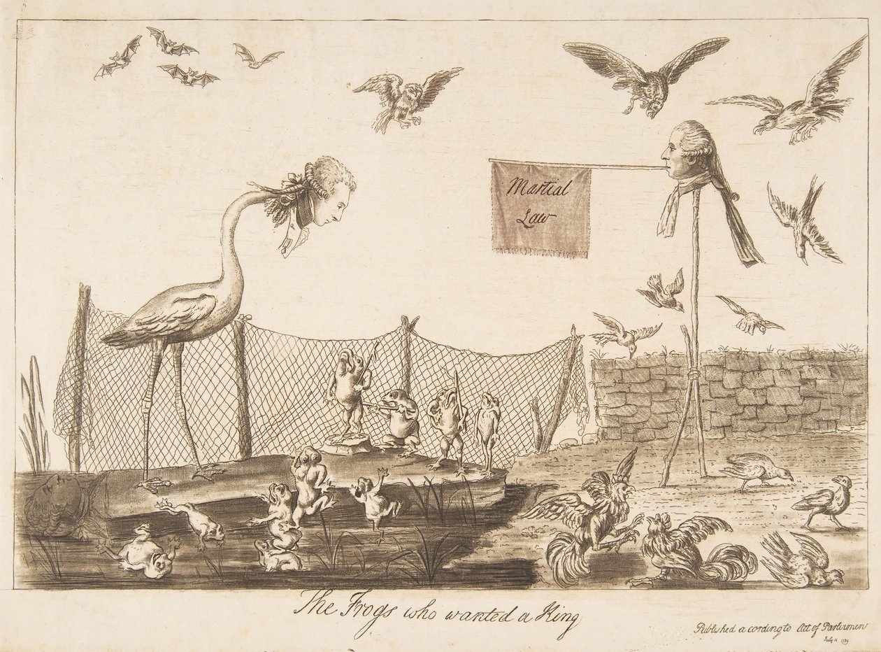 Kral İsteyen Kurbağalar, 14 Temmuz 1789. by Unbekannt