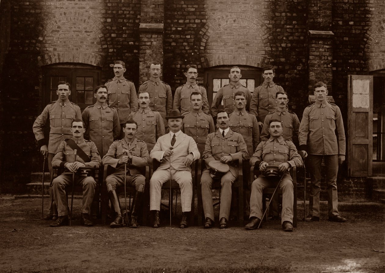 1 Kraliyet Munster Piyadelerinin Garnizon Polisi, Rangoon, Burma, 1913 by Unbekannt