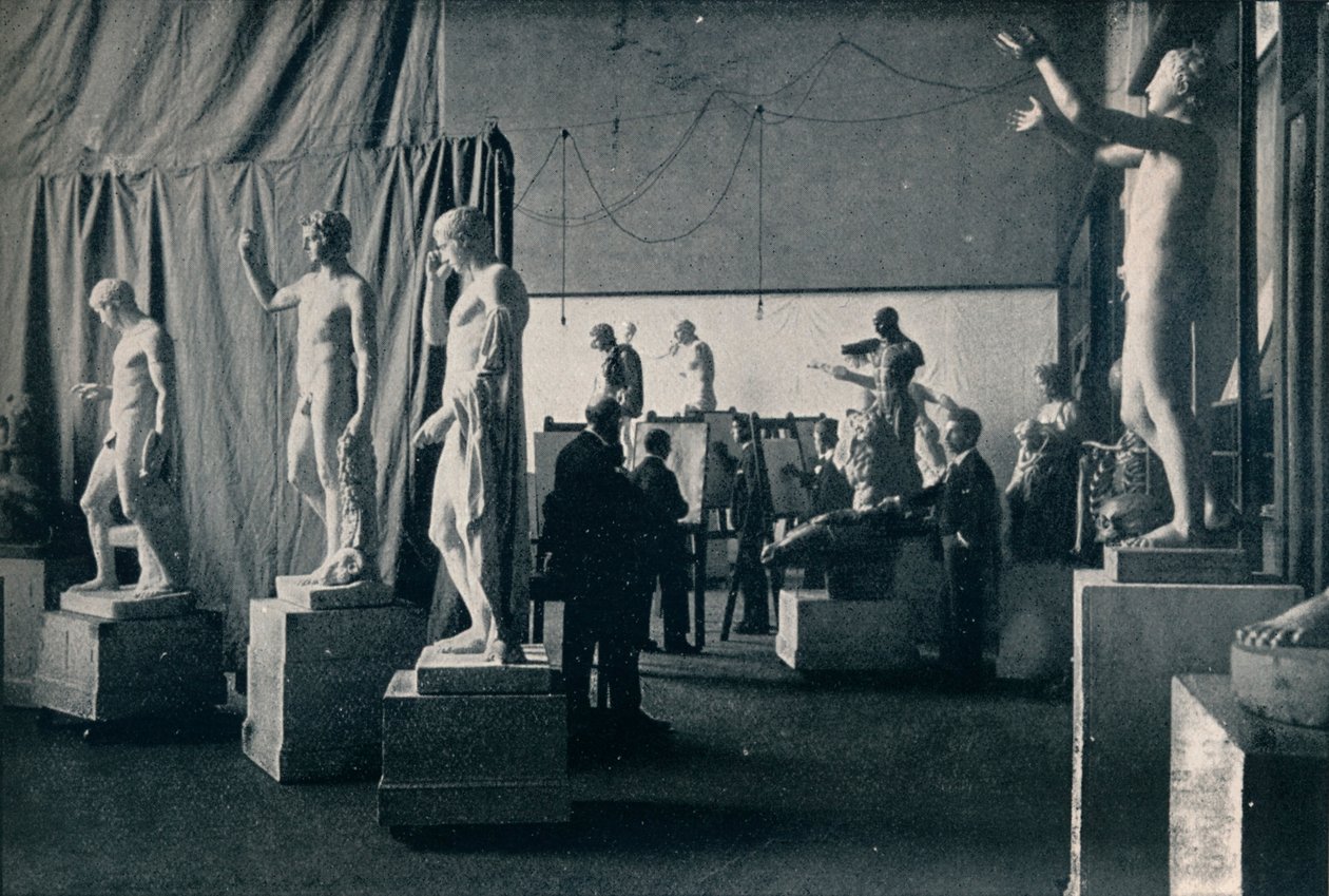 Glasgow Sanat Okulu, Antik Oda, c1900 by Unbekannt