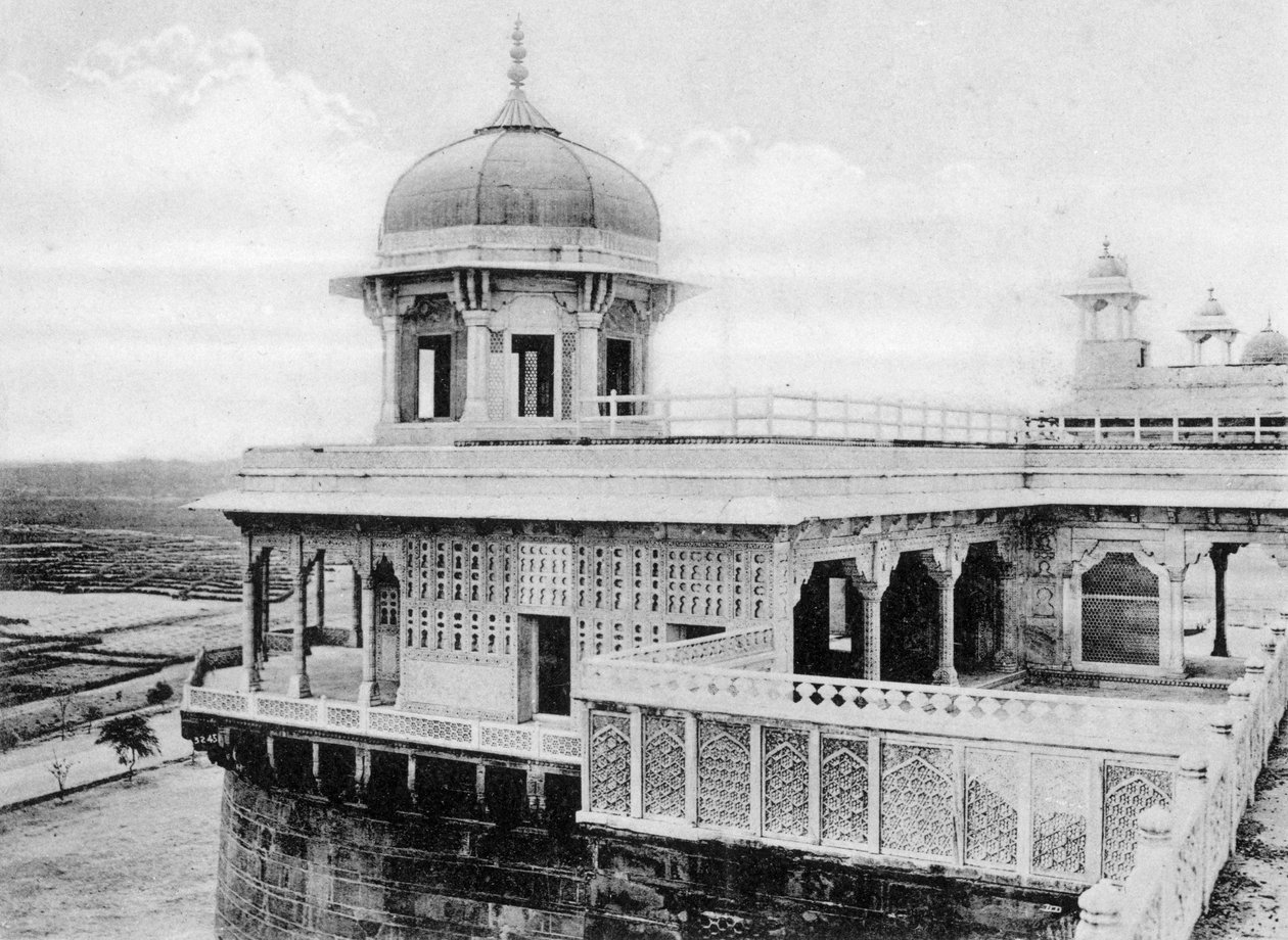Jumna yakınlarındaki Altın Köşk, Agra, 20. yüzyıl by Unbekannt
