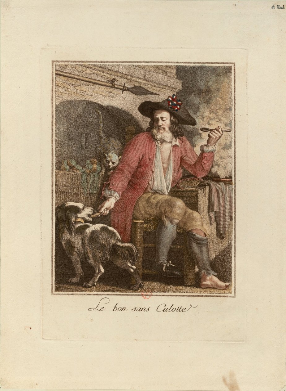 İyi Sans-Culotte, 1793-1794. by Unbekannt