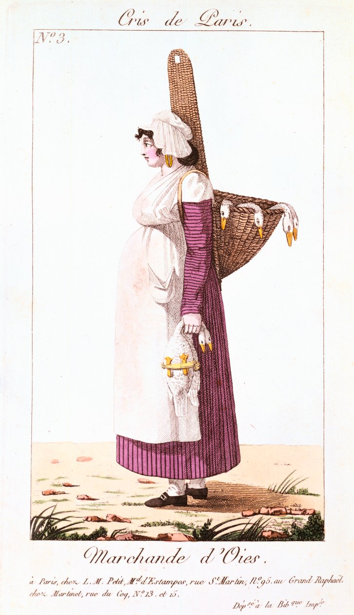 Kaz Satıcısı, 1826 by Unbekannt