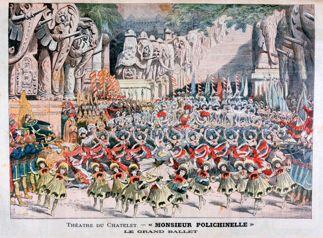 Büyük Bale, Theatre du Chatelet, Paris, 1904 by Unbekannt