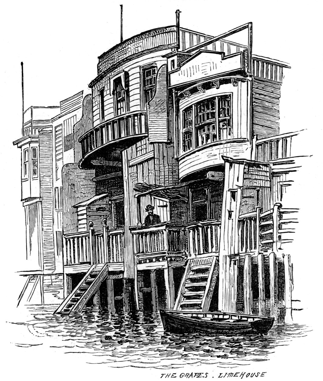 Üzüm halk evi, Limehouse, Londra, 1887 by Unbekannt