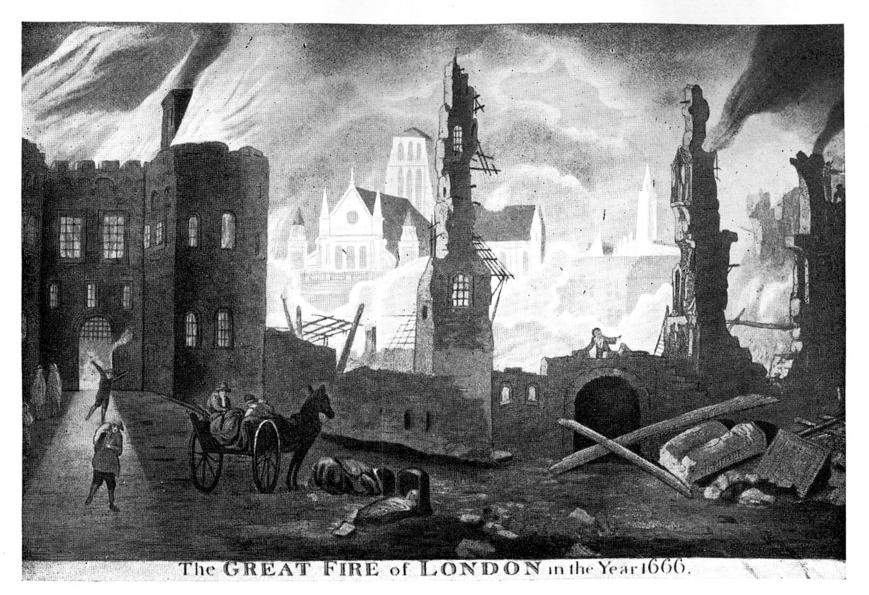 1666 yılında Londra