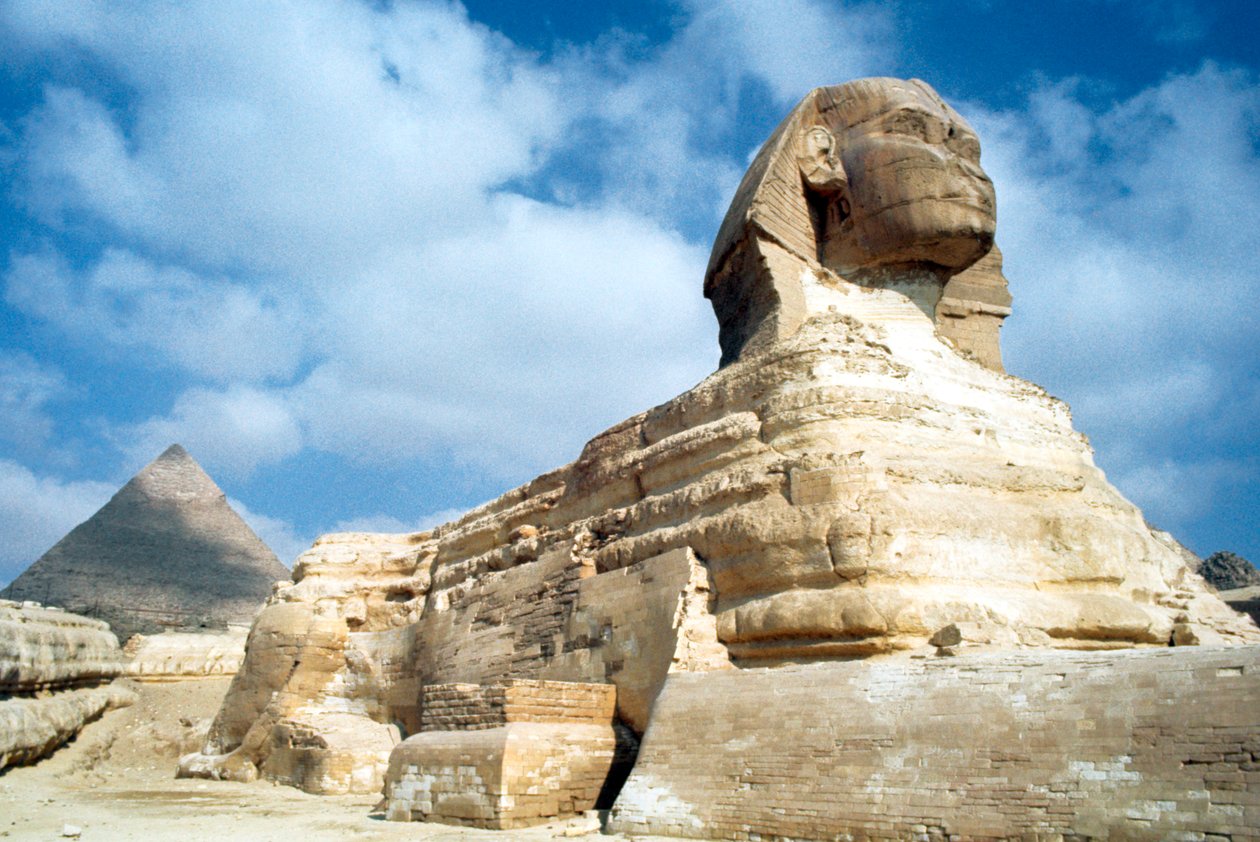 Giza'nın Büyük Sfenksi, Mısır, 20. Yüzyıl by Unbekannt