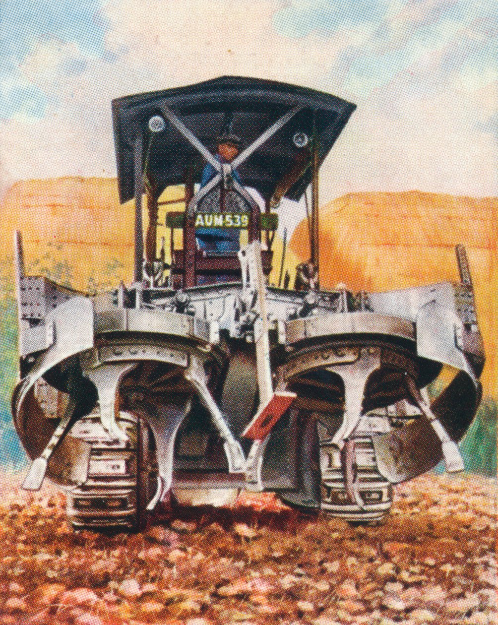 Gyrotiller, 1938 by Unbekannt