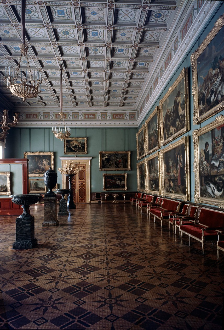 Hermitage c20. yüzyılda Flaman Resim Sergisi Salonu by Unbekannt
