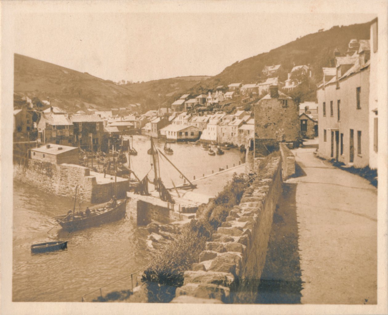 Liman Girişi - Polperro, 1927 by Unbekannt