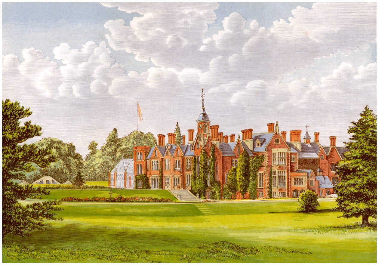 Hendre, Monmouthshire, Galler, Rolls ailesinin evi, c1880 by Unbekannt