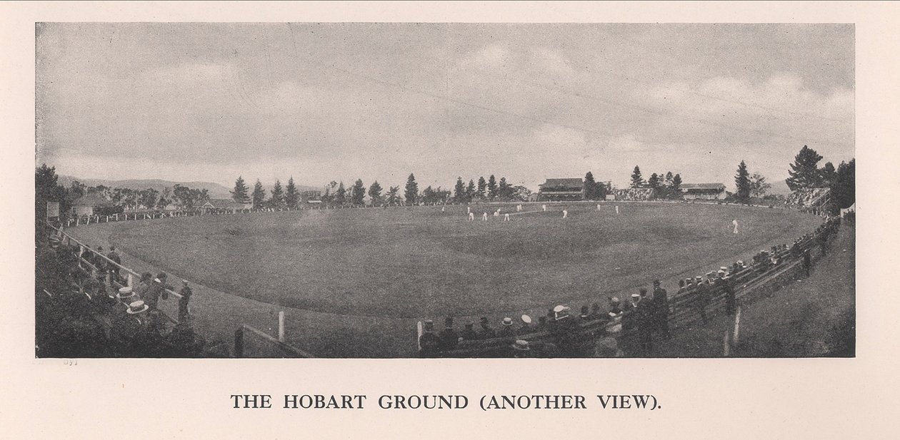 Hobart Kriket Sahası, Tazmanya, Avustralya, 1912 by Unbekannt