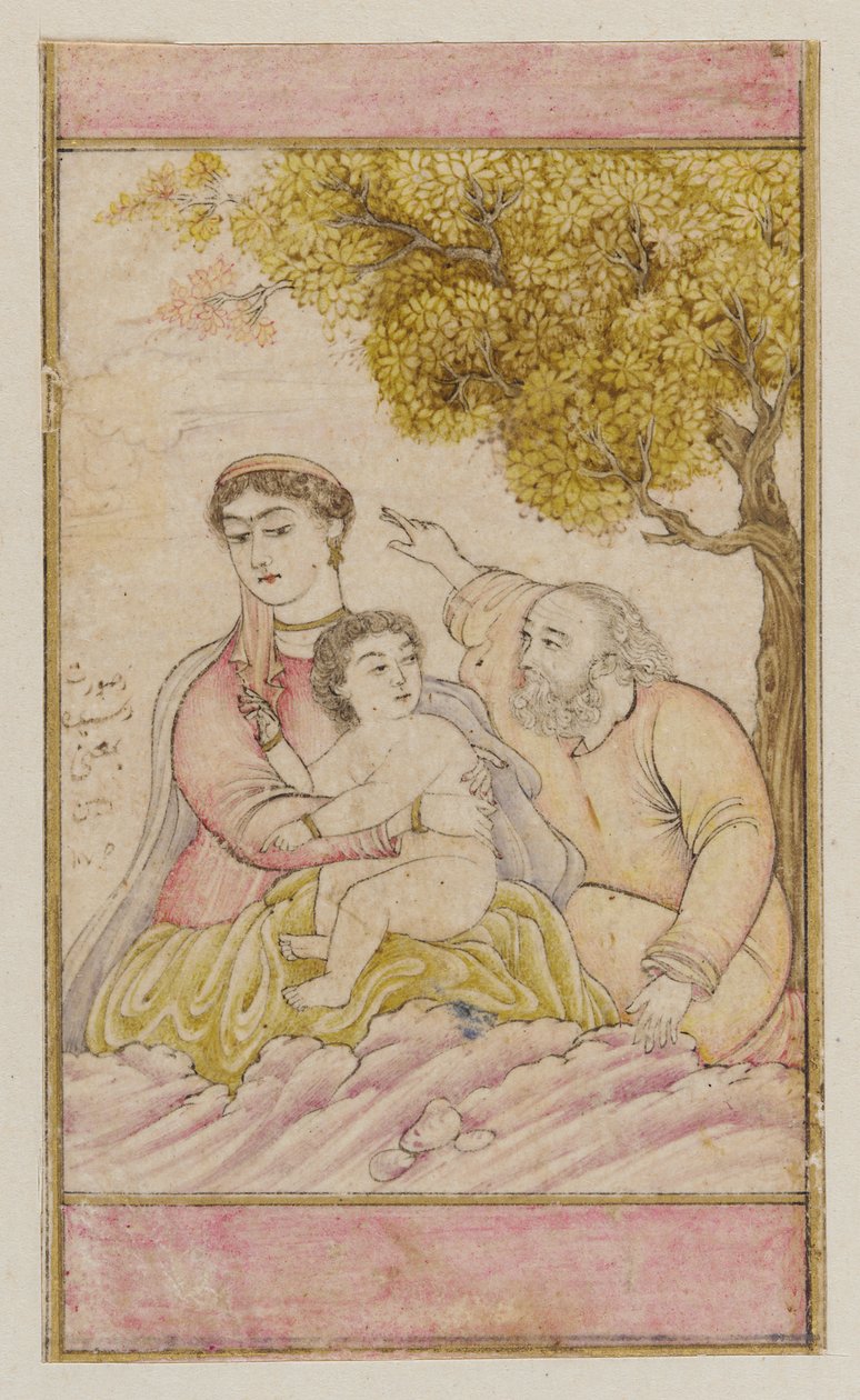 Avrupa tasarımından sonra Kutsal Aile, 17. yüzyıl. by Unbekannt