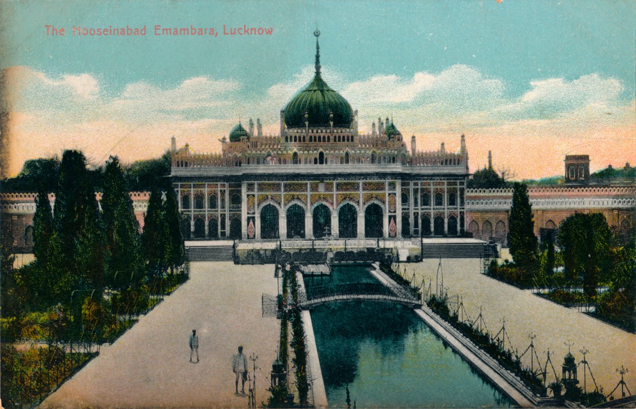 Hooseinabad Emambara, Lucknow, c1900 by Unbekannt
