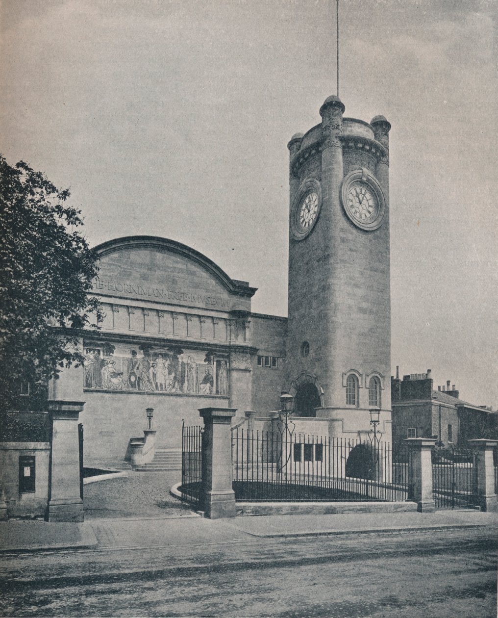 Horniman Özgür Müzesi, C Harrison Townsend, c1900 1901-1902 by Unbekannt