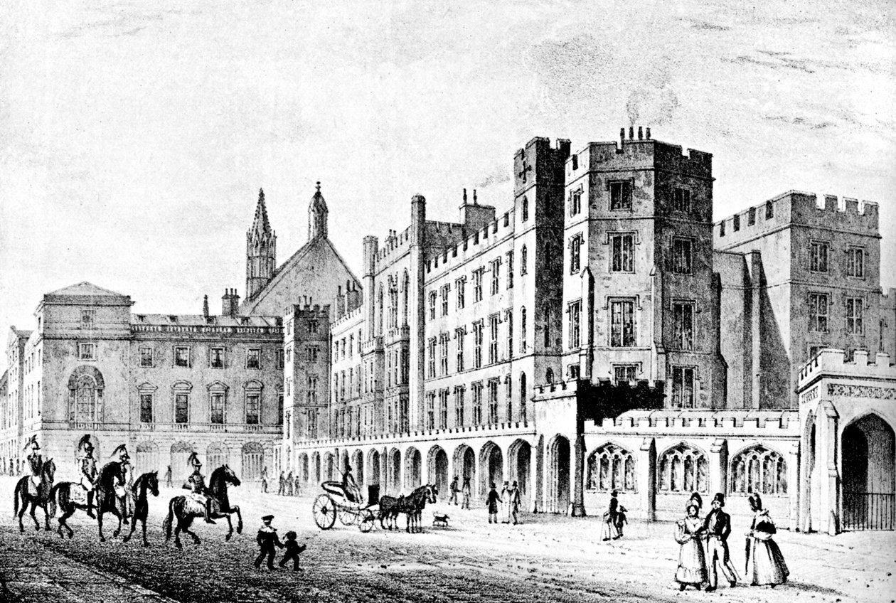Lordlar Kamarası ve Avam Kamarası, Westminster, 19. yüzyılın başları c1905 by Unbekannt