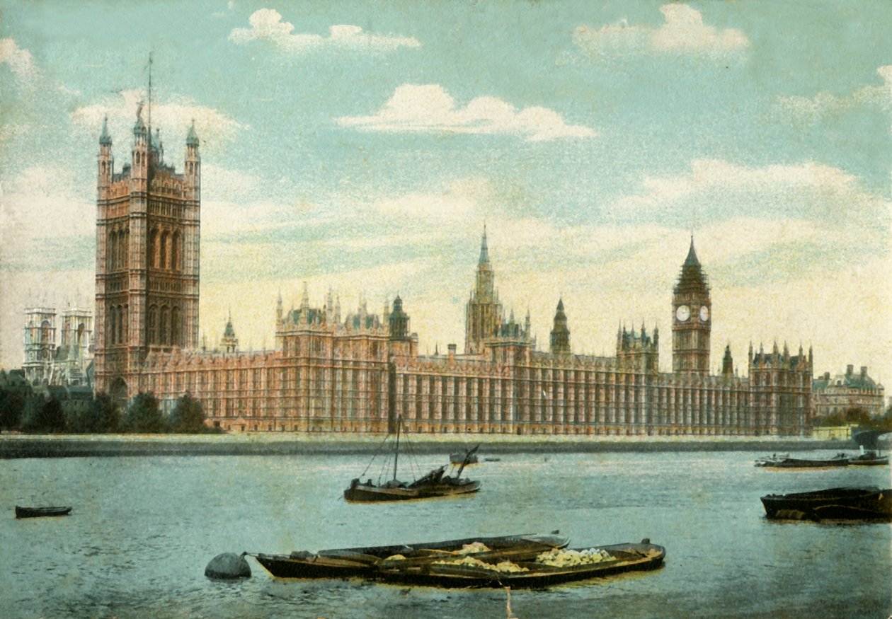 Parlamento Binası, Londra, 1906. by Unbekannt
