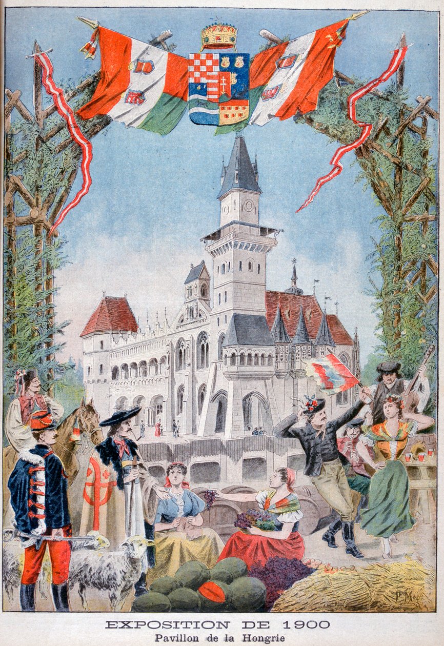 1900 Evrensel Sergisinde Macar pavyonu, Paris, 1900 by Unbekannt