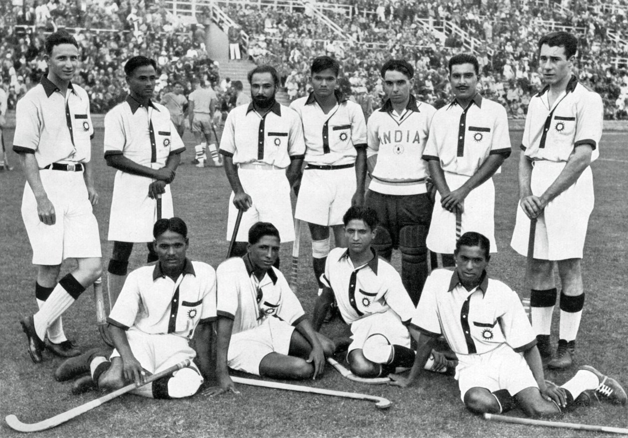 Hint hokey takımı, altın madalya kazananlar, Berlin Olimpiyatları, 1936 by Unbekannt
