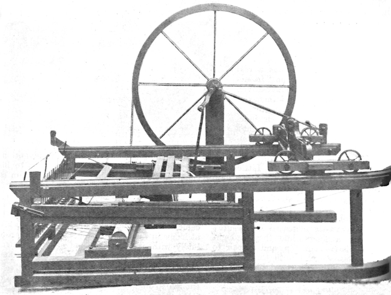 Ustaca Dönen Jenny, James Hargreaves tarafından icat edildi, c1925 by Unbekannt
