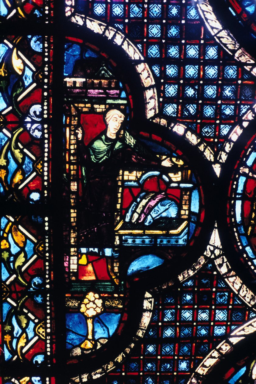 Inn, vitray, Chartres Katedrali, Fransa, 1205-1215 by Unbekannt