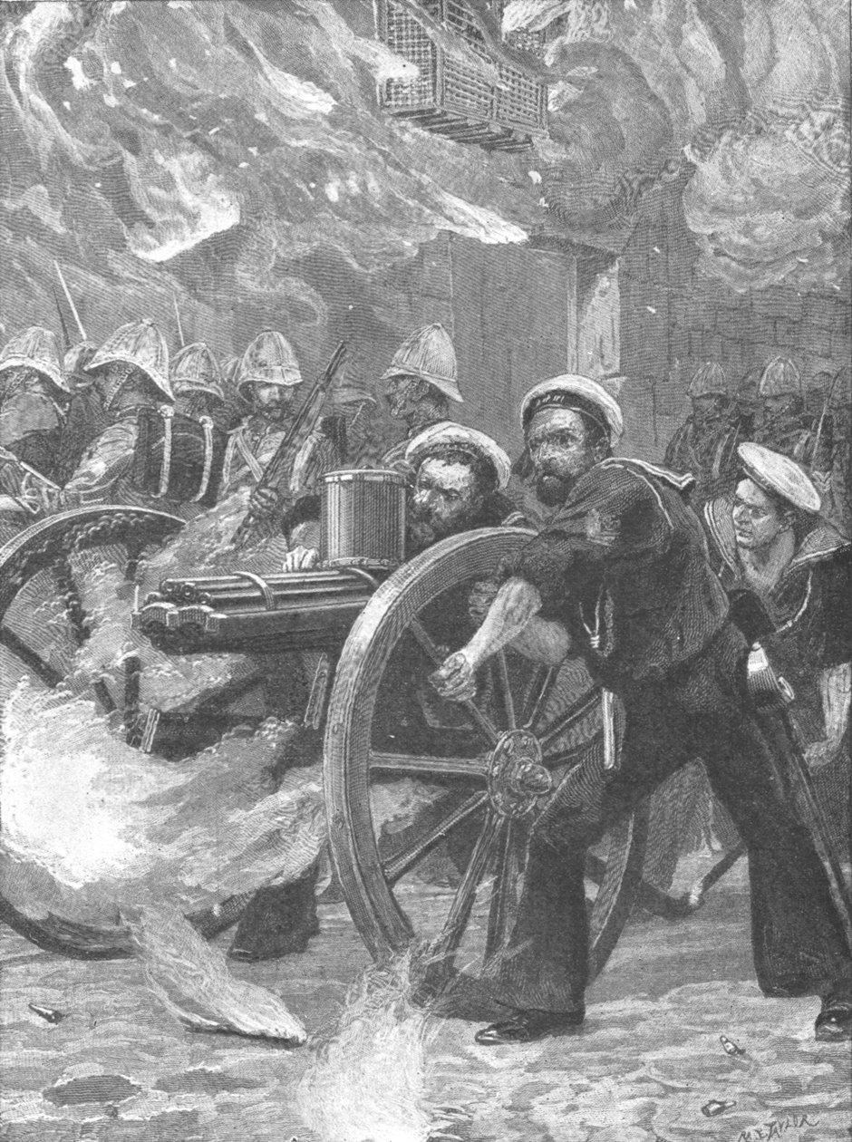 Arabi Paşa Altında Ayaklanma, 1882: Sokakları Temizleyen Mavi Ceketler..., 1901. by Unbekannt