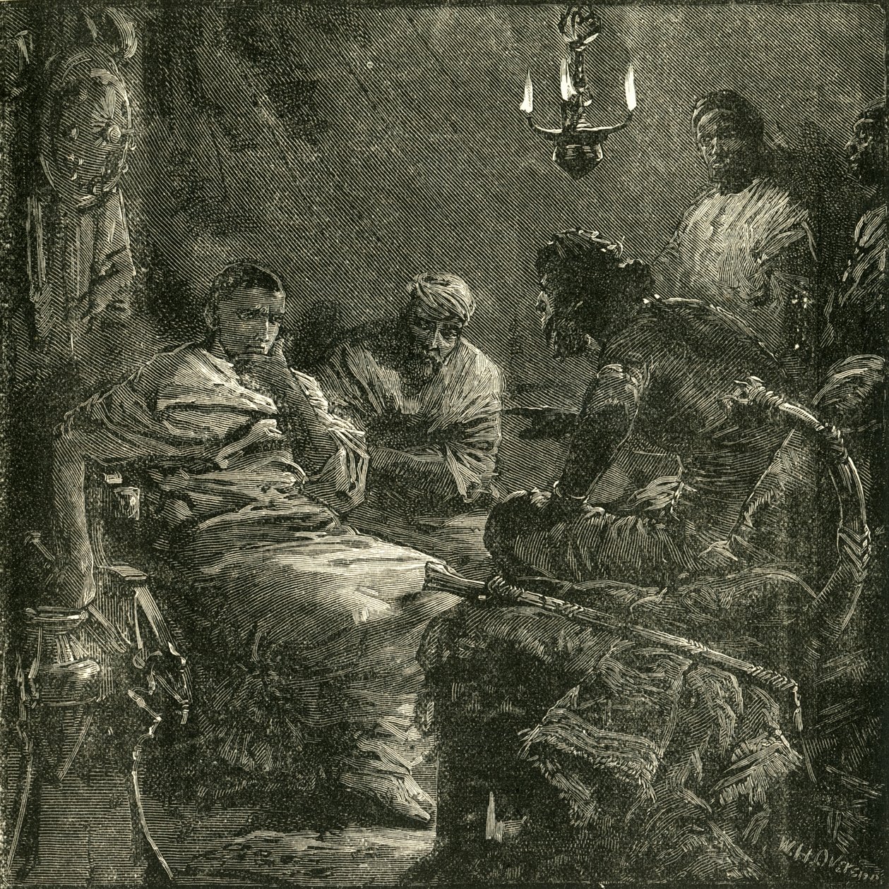 Bocchus ve Sulla Arasındaki Röportaj, 1890. by Unbekannt