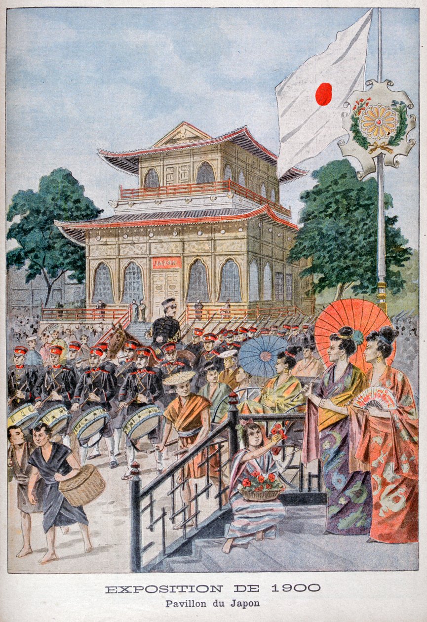 1900 Evrensel Sergisindeki Japon pavyonu, Paris, 1900 by Unbekannt