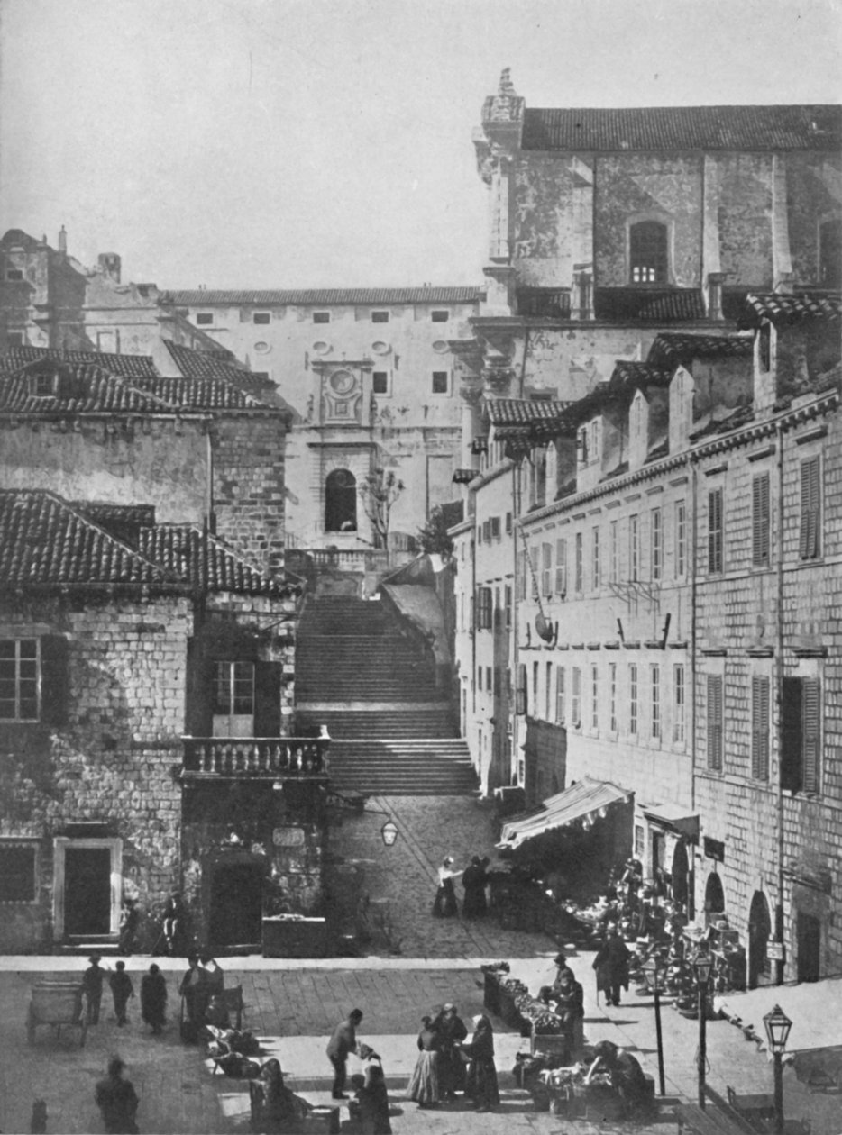 Cizvitler Kilisesi ve Askeri Hastane, Ragusa, 1913 by Unbekannt