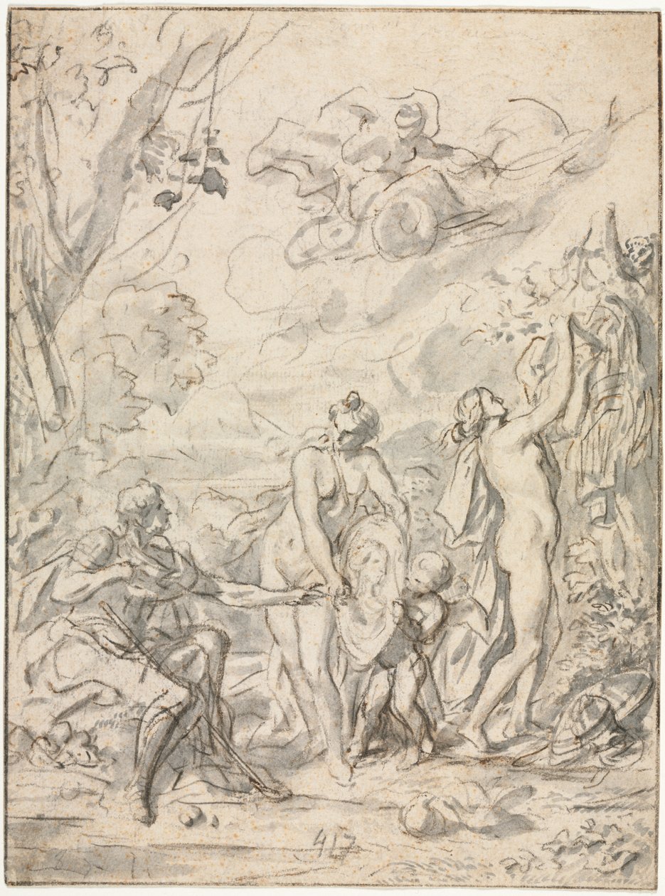Paris Kararı, c. 1740-1750. by Unbekannt