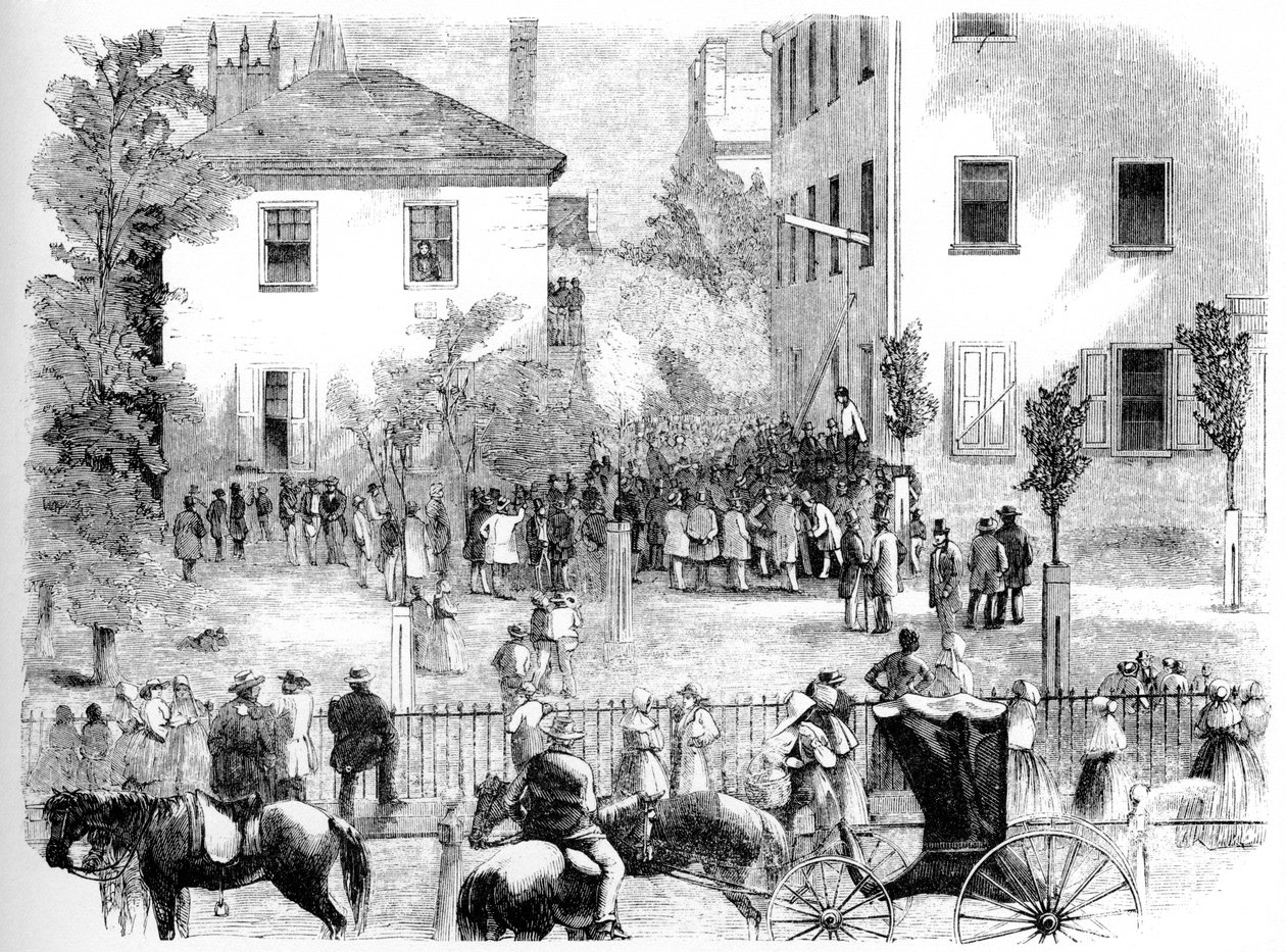 Kentucky Linç, c1860 by Unbekannt