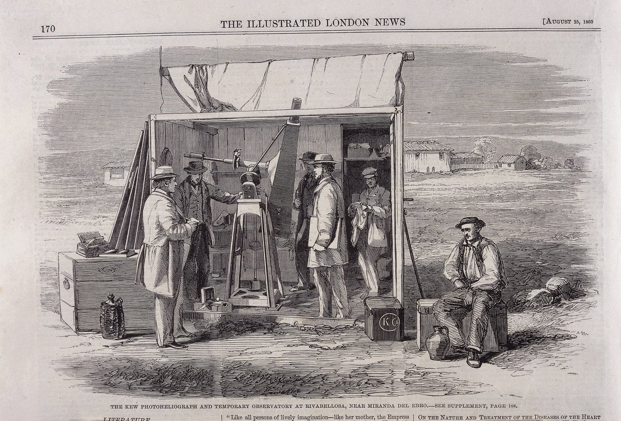 Kew heliografı, İspanya