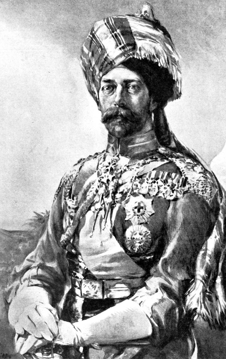 Kral İmparator olarak Albay Baş, Lancers, Hint Ordusu, 1914 by Unbekannt