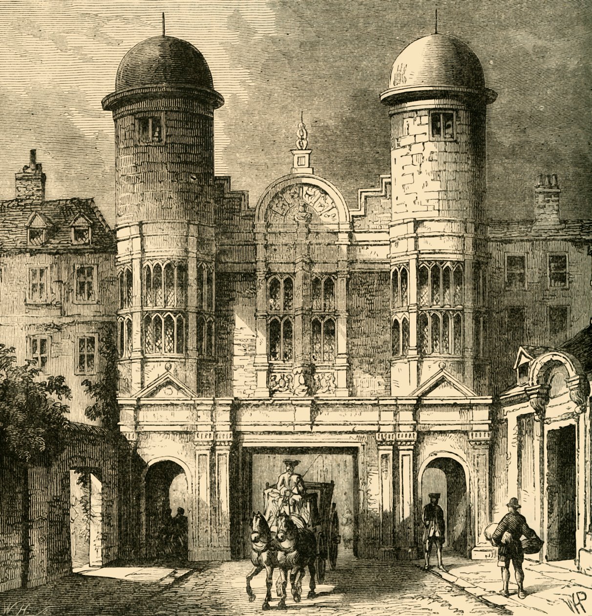 King Street Geçidi, Whitehall, 1881. by Unbekannt