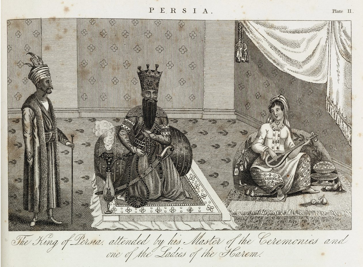 Pers Kralı, 1810-1829 dolayları by Unbekannt