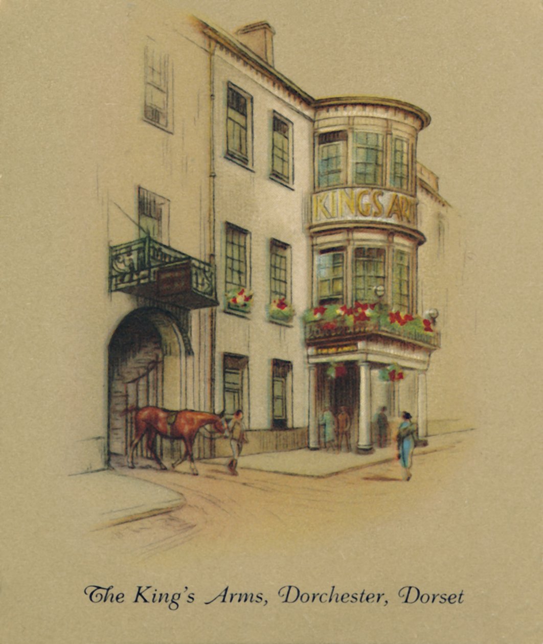 Kings Arms, Dorchester, Dorset, 1939 by Unbekannt