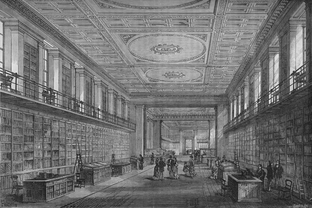 Kings Kütüphanesi, Londra, 1878 by Unbekannt