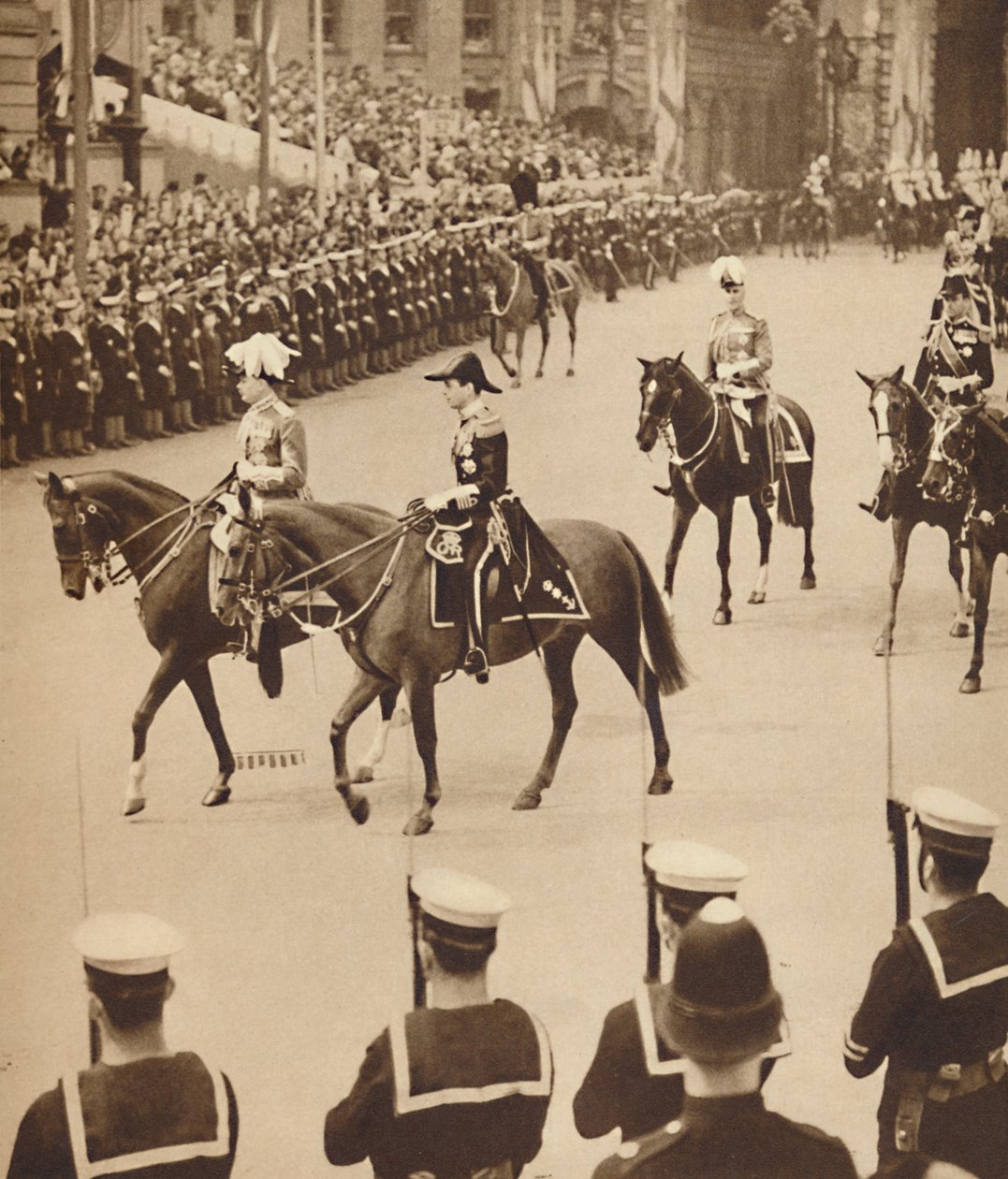 Kings Personal Aides-De-Camp, 12 Mayıs 1937 by Unbekannt