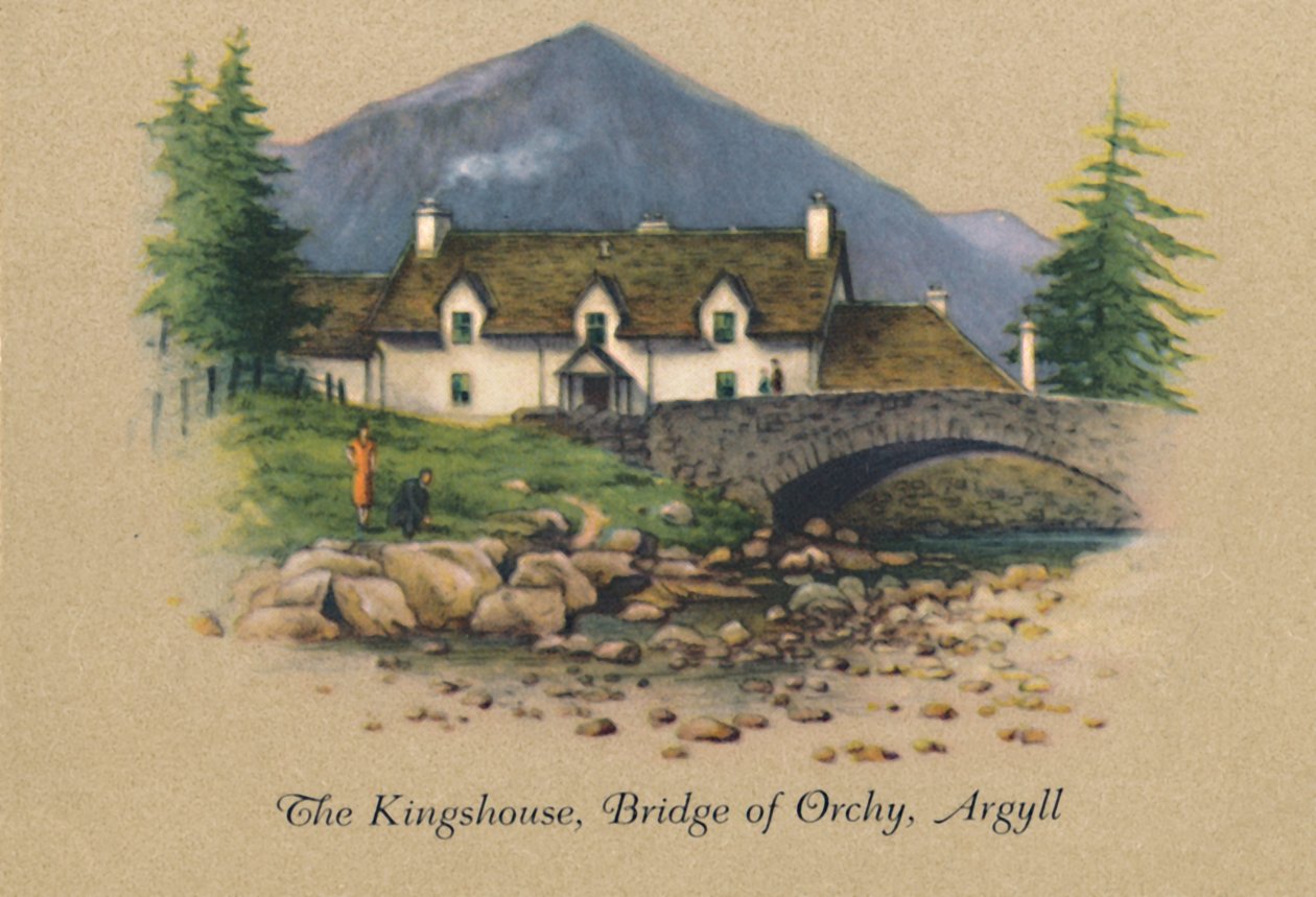 Kingshouse, Orchy Köprüsü, Argyll, 1939 by Unbekannt