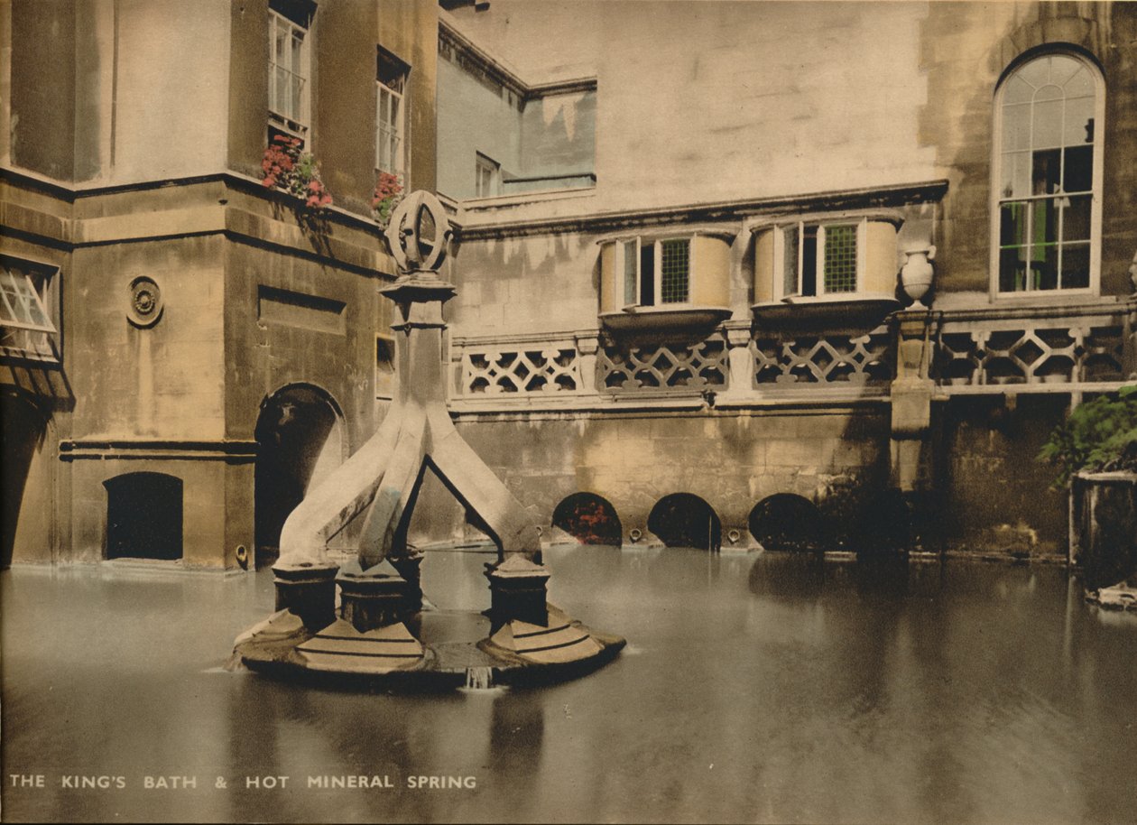 Kingss Banyosu ve Kaplıca, Banyo, Somerset, c 1925 by Unbekannt