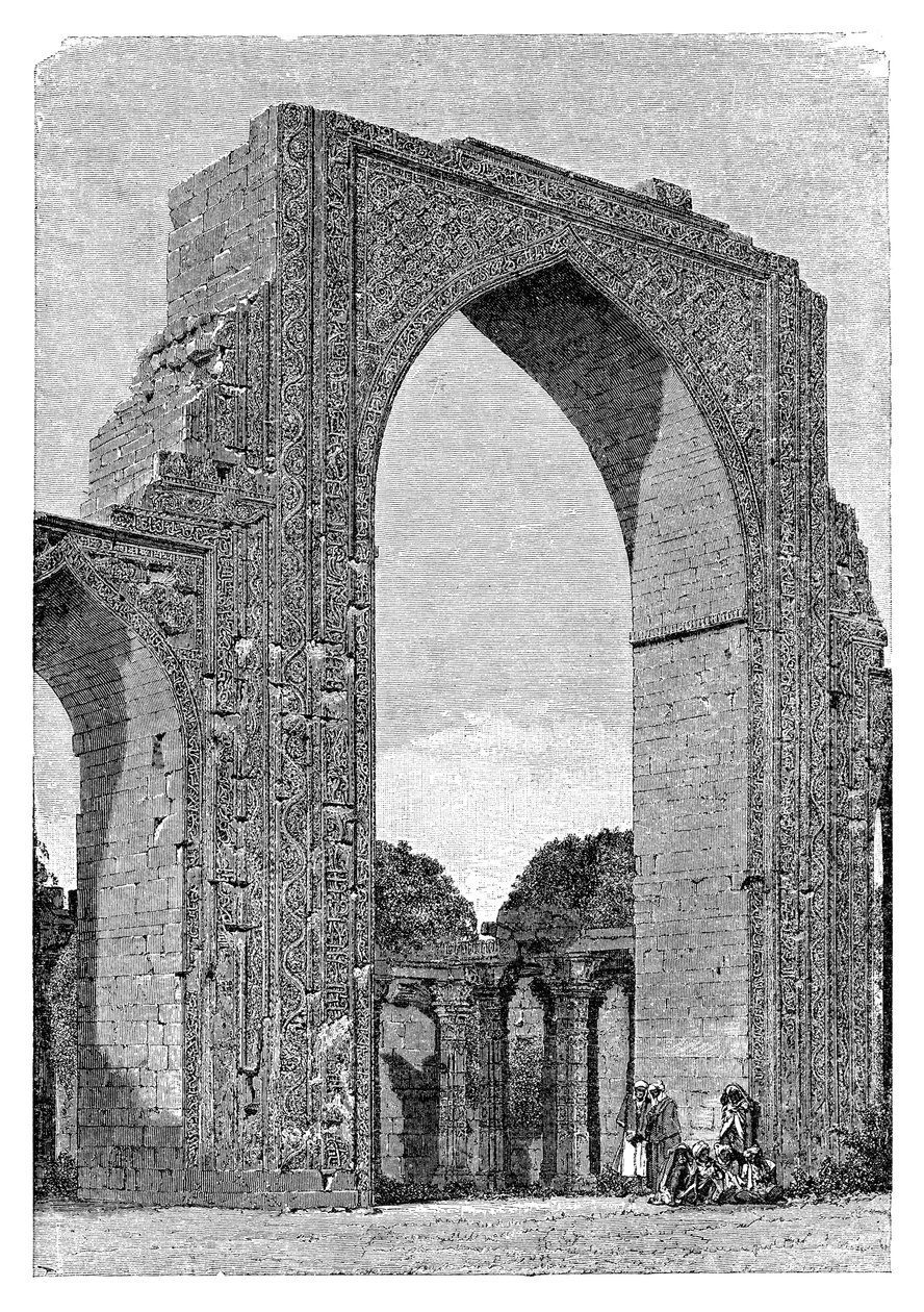 Kutal Camii, Delhi bölgesi, Hindistan, 1895 by Unbekannt