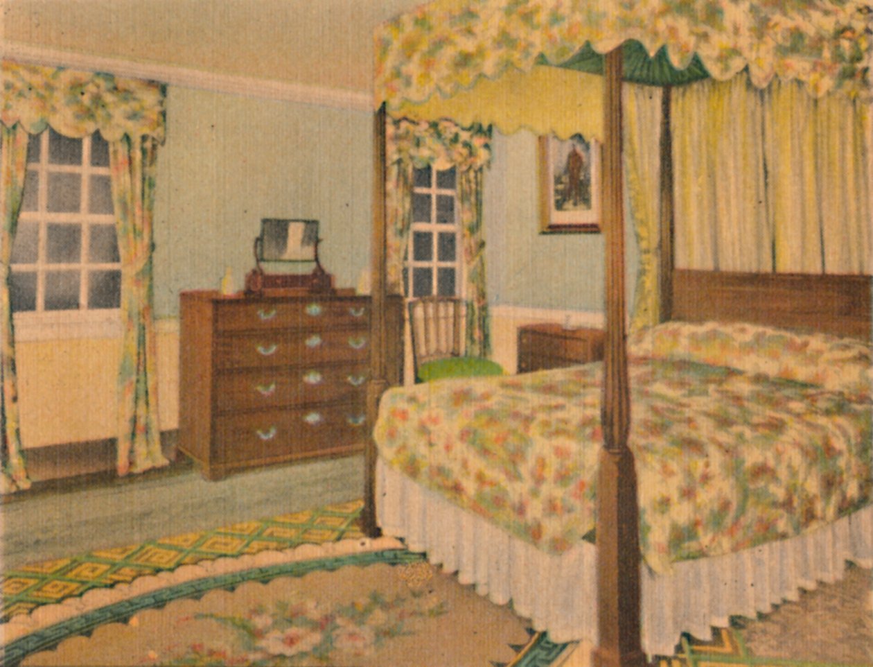 Lafayette Yatak Odası, 1946 by Unbekannt