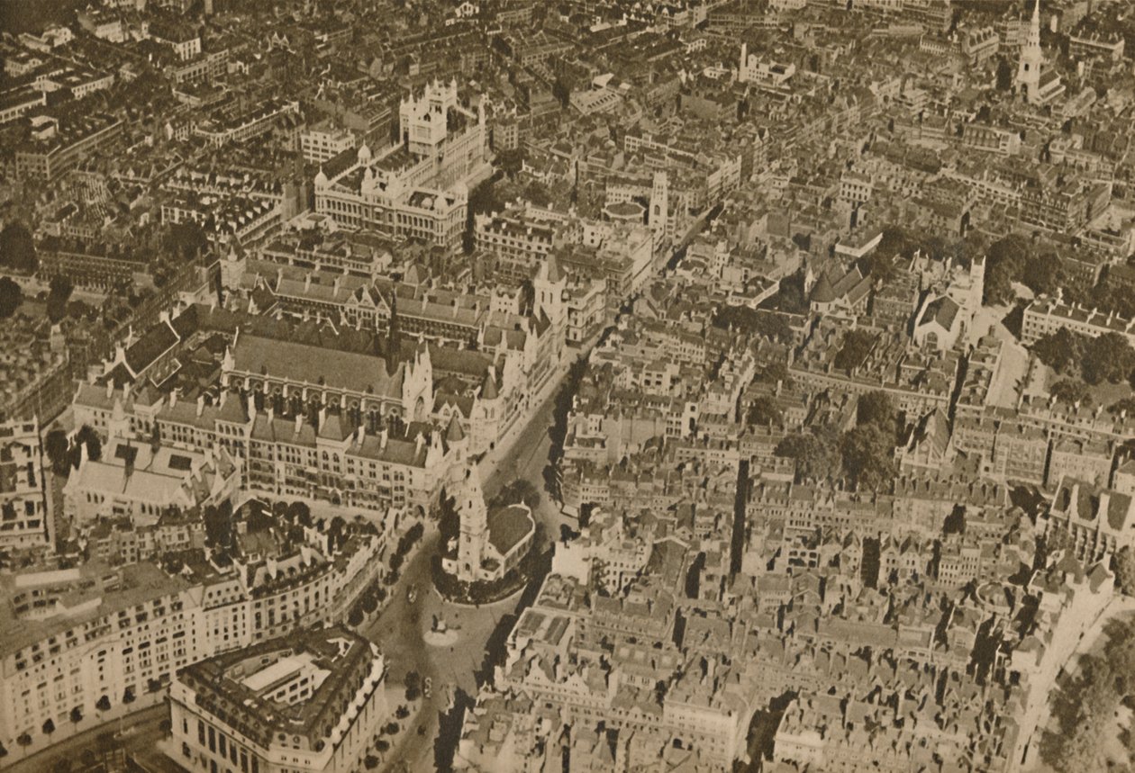 Çok Az Londralının Gördüğü Gibi Hukuk Sığınağı: Tapınak ve Adalet Divanları, c1935. by Unbekannt