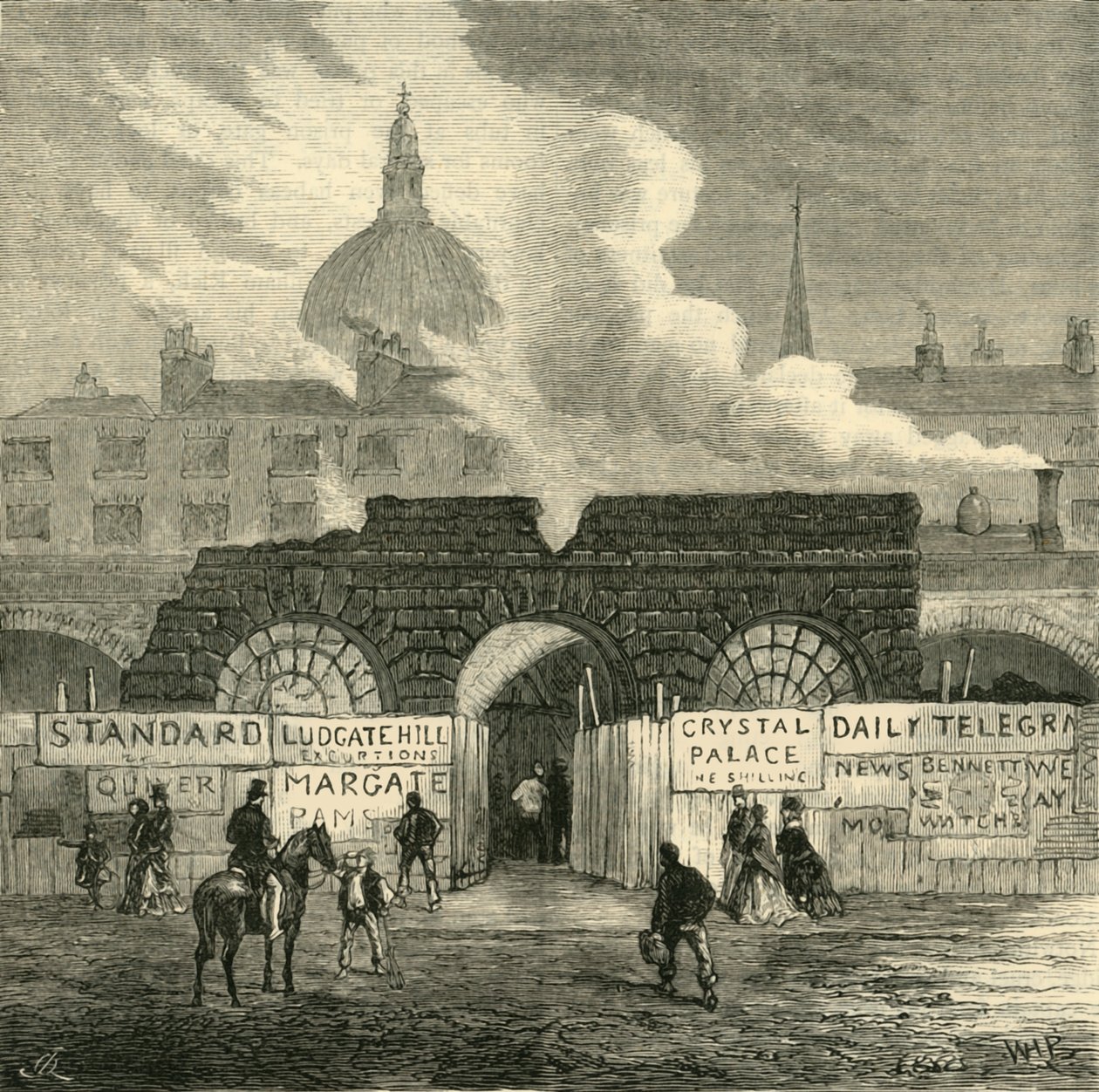 Filo Hapishanesinin Son Kalıntıları, c1872. by Unbekannt